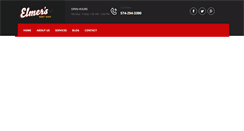 Desktop Screenshot of elmersbodyshop.com